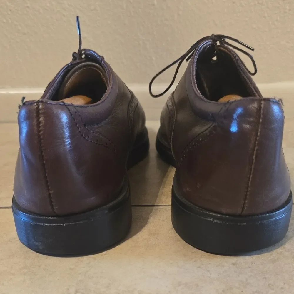 Red Wing Shoes Rich Brown Leather Derbys